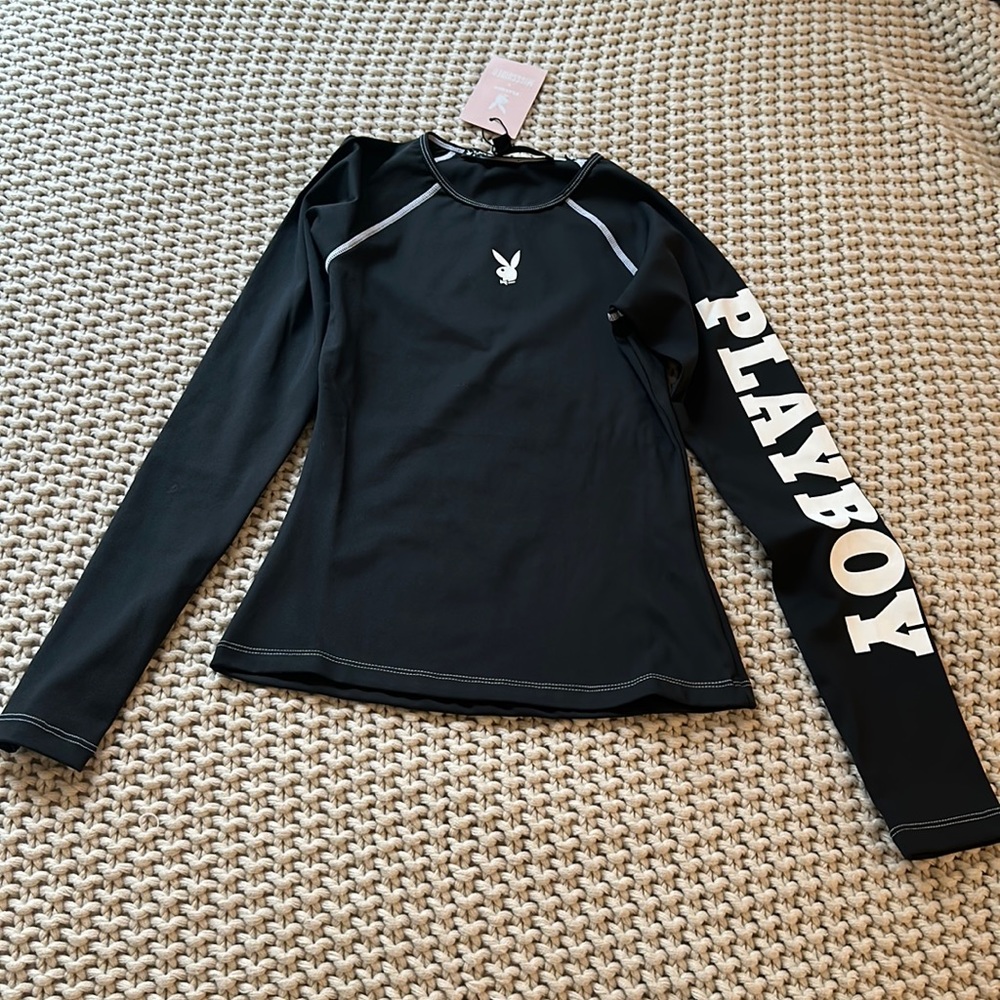 Playboy bunny activewear top